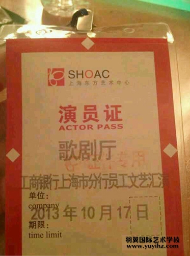 2013年上海工商文藝演出-東方藝術(shù)中心學(xué)員實習(xí)