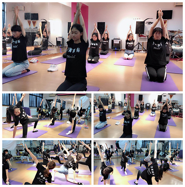 羽翼國際2018暑期模特培訓課堂精彩照片