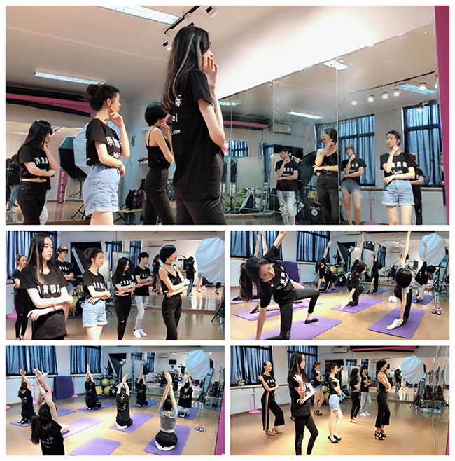 羽翼國際2018暑期模特培訓課堂精彩照片